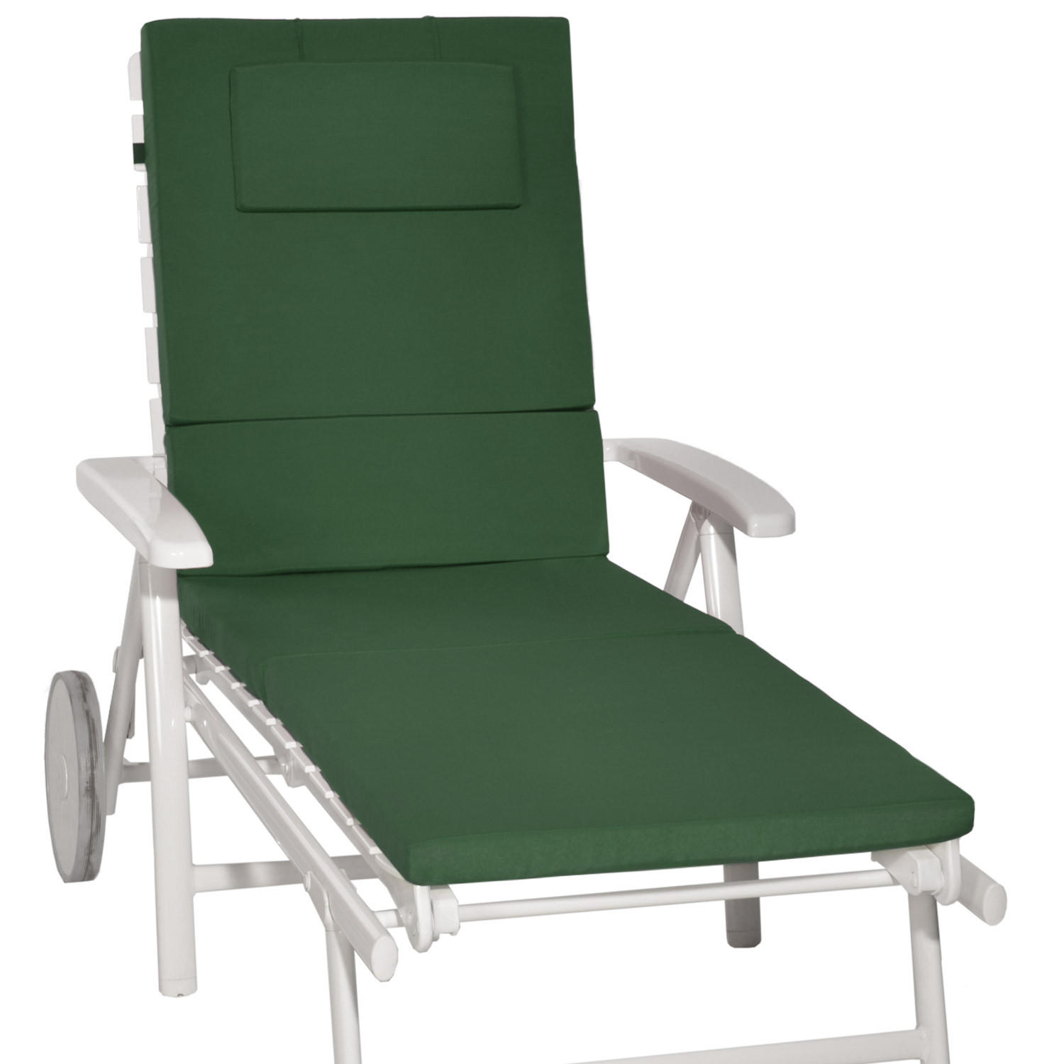 ROLLLIEGENAUFLAGE Loft RL 200/60/5 cm Dunkelgrün - Dunkelgrün, Textil (60/5/200cm) - Beautissu 