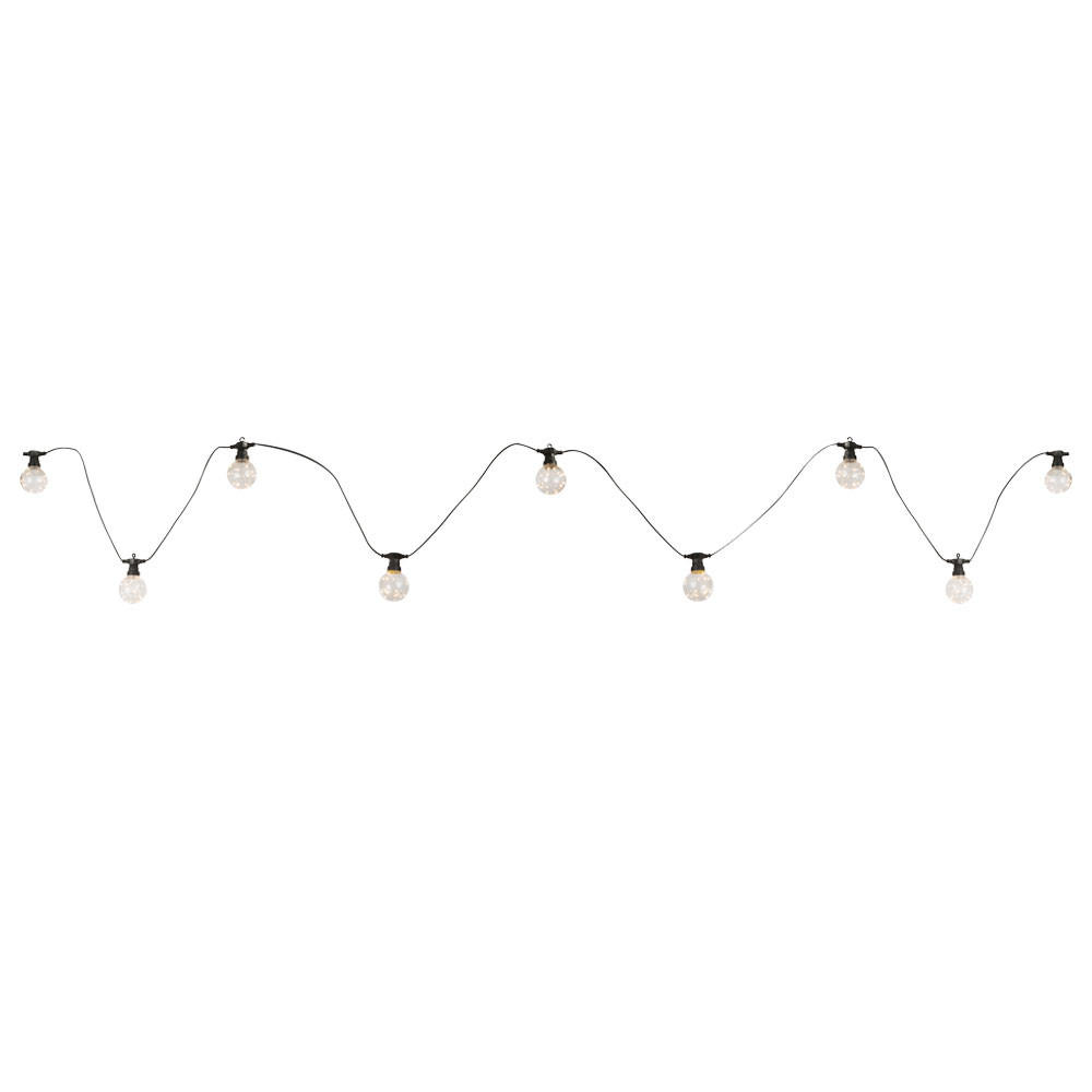 LED DEKOLEUCHTE Glühbirnenoptik Klar - Klar, Kunststoff (750/8/14cm) - Globo Lighting