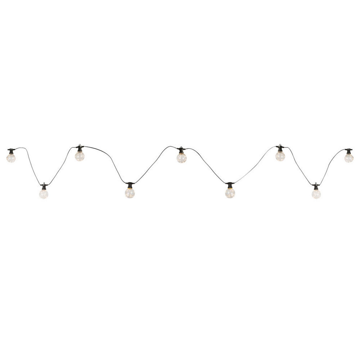 LED DEKOLEUCHTE Glühbirnenoptik Klar - Klar, Kunststoff (750/8/14cm) - Globo Lighting