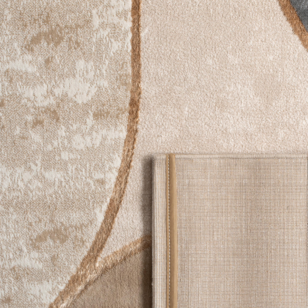 KURZFLORTEPPICH 80/150 cm Tuana 220 - Grau, Textil (80/150cm) - Paco Home