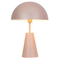 LED TISCHLEUCHTE Retro Metall Grün Beige - Beige, Metall (25/25/36cm) - Nowa