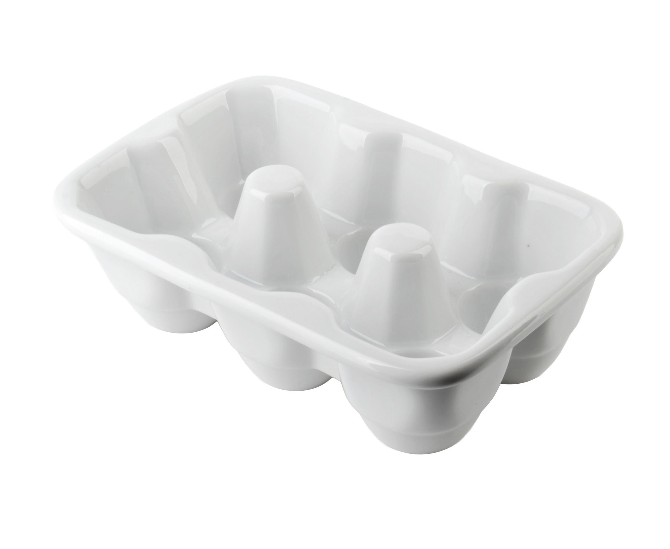 EIERBECHER Basic weiß 17/11/5 cm Porzellan - Weiß, Keramik (11/5/17cm) - Mondex