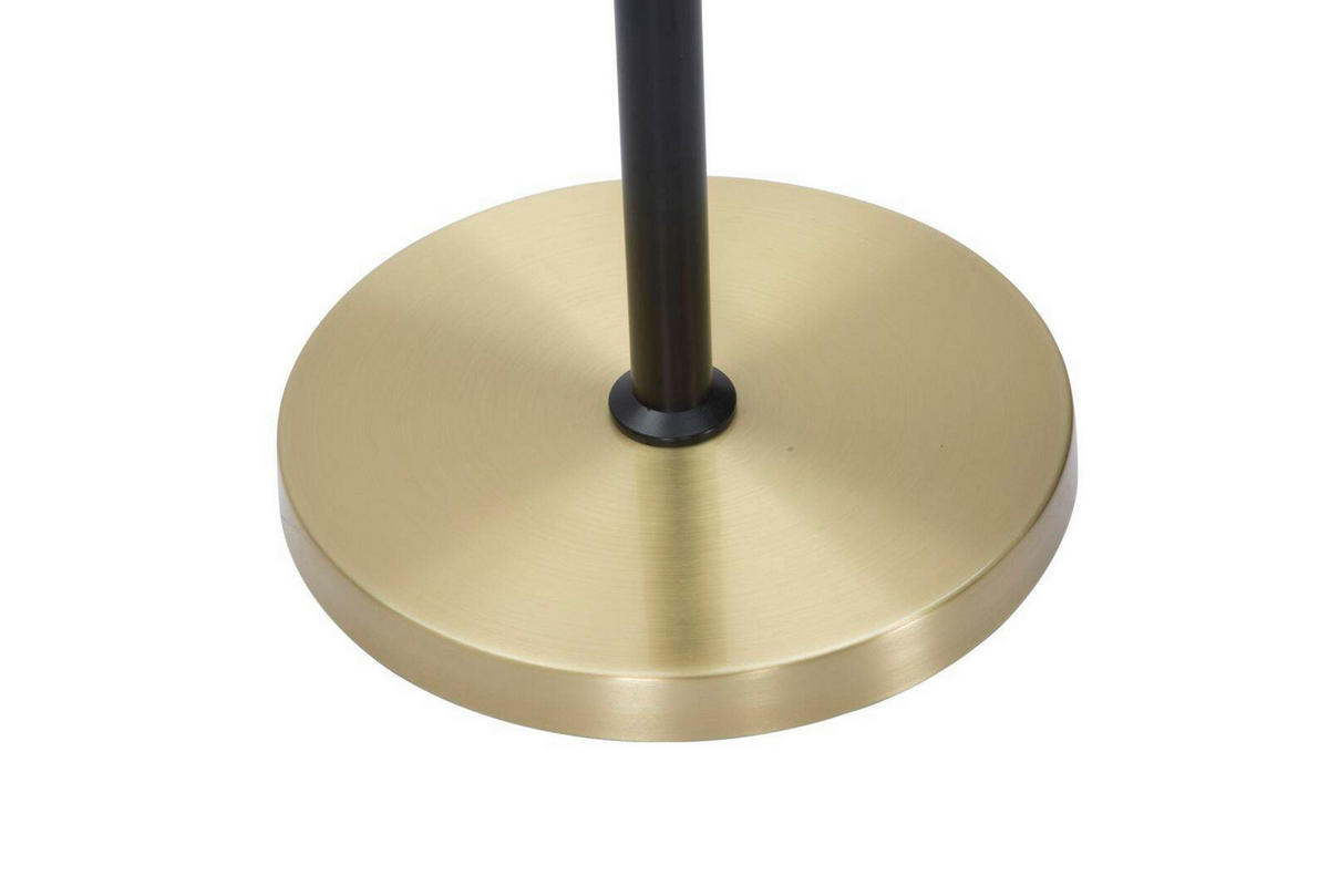 STEHLEUCHTE Glamy Dark 160 cm - Goldfarben, Metall (46/46/160cm) - Mauro Ferretti