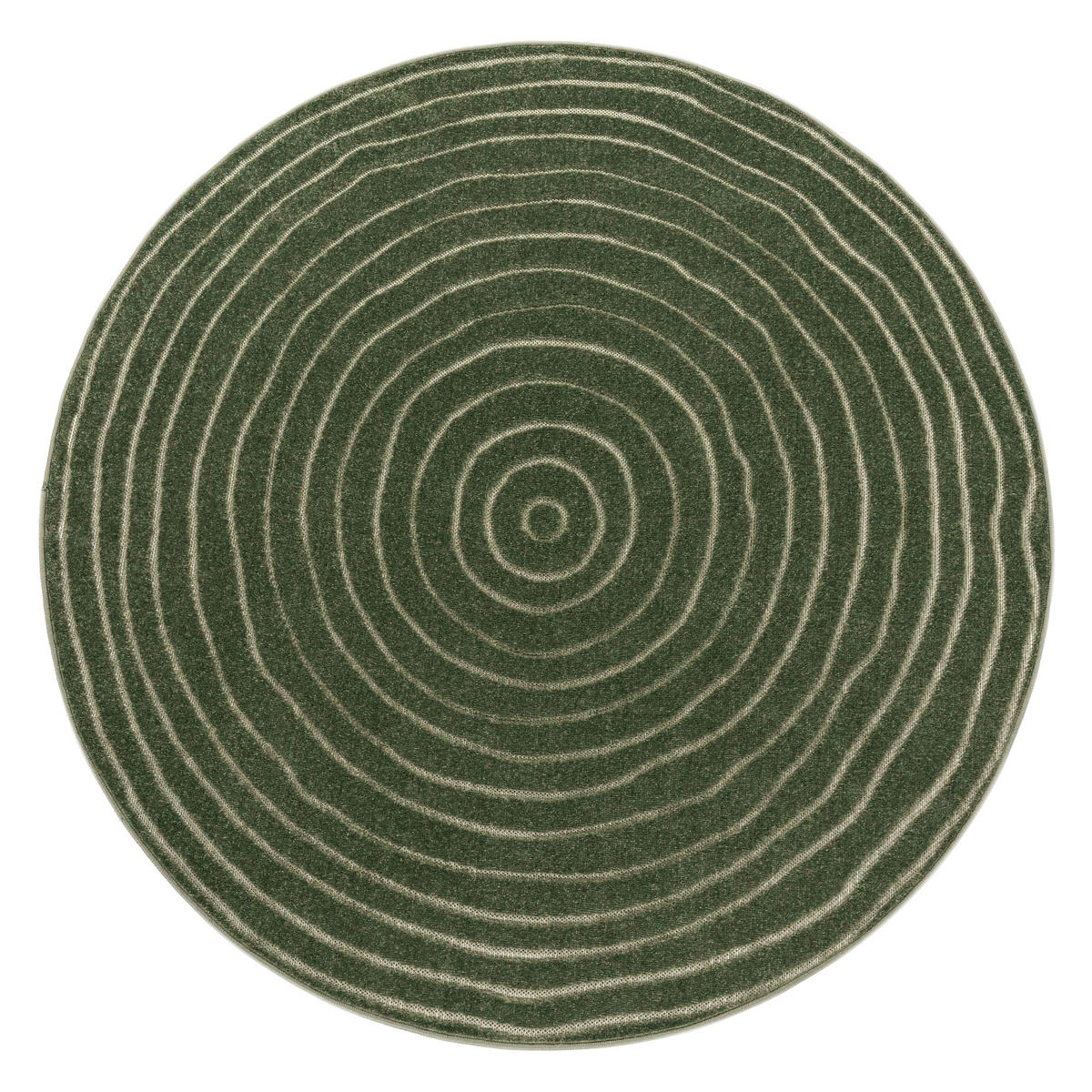 OUTDOORTEPPICH 160/160 cm Cotton 243 - Grün, Textil (160/160cm) - Paco Home