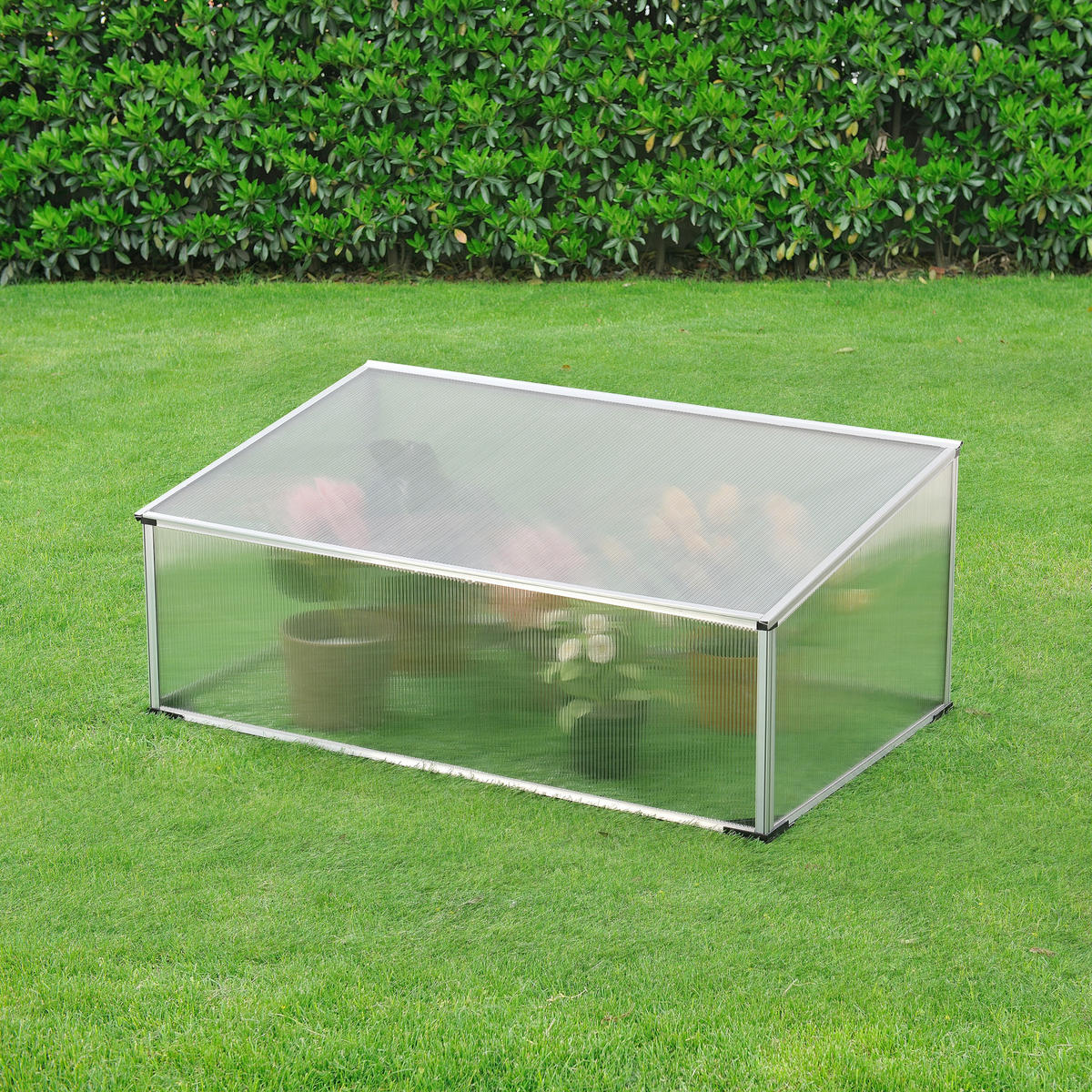 FRÜHBEET Horta - Transparent, Kunststoff (100/40/60cm) - [en.casa]