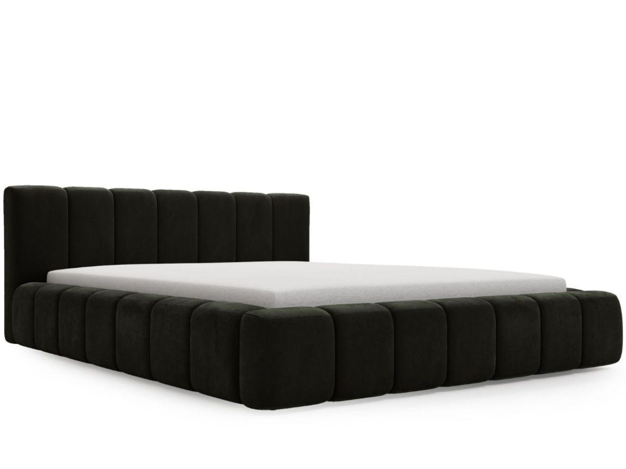 POLSTERBETT Orio 140x200 Dunkelgrau - Dunkelgrau, Textil (140/200cm) - Graingold