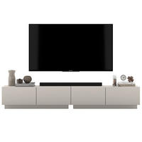 TV-LOWBOARD 2-er Set Enjoy Kaschmir Matt Loft 120 cm - Kaschmir, Holzwerkstoff (240/37/35cm) - Meble Lindner