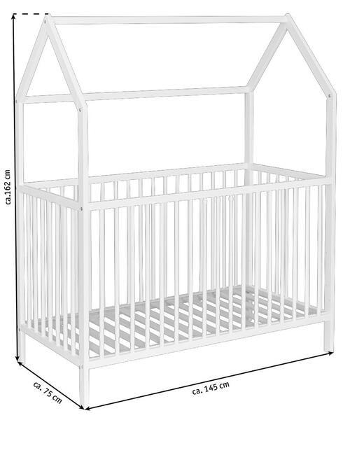 Gitterbett Hausbett Emma - My Baby Lou