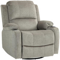 FERNSEHSESSEL Mikrofaser Braun - Braun, Textil (95/102/87cm) - HOMCOM