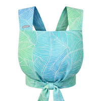 PUPPENZUBEHÖR Puppentrage - Türkis/Blau, Textil (25/0.1/35cm) - Hoppediz