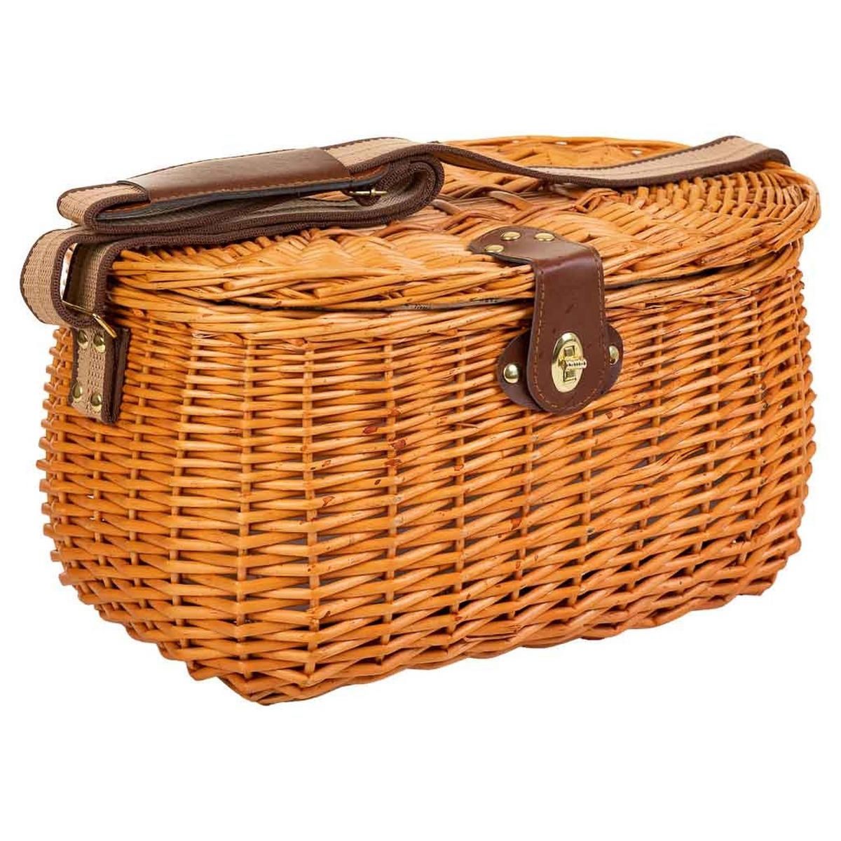 KORB, braun, 40x28x22cm - Braun, Naturmaterialien (40/22/28cm) - Wanderlust
