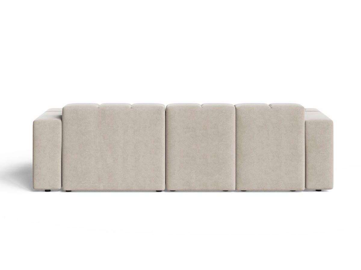 ECKSOFA Loopo Beige Rechts - Beige, Holz/Textil (265/180cm) - Graingold