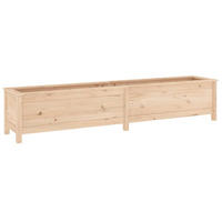 HOCHBEET 199,5x40x39 cm Massivholz Kiefer - Braun, Holz (40/39/199.5cm) - furnicato