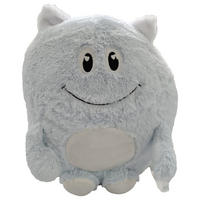 KUSCHELKISSEN Monster 45 cm Plüsch Kissen Bleu - Blau, Textil (40/45cm) - TiborTex