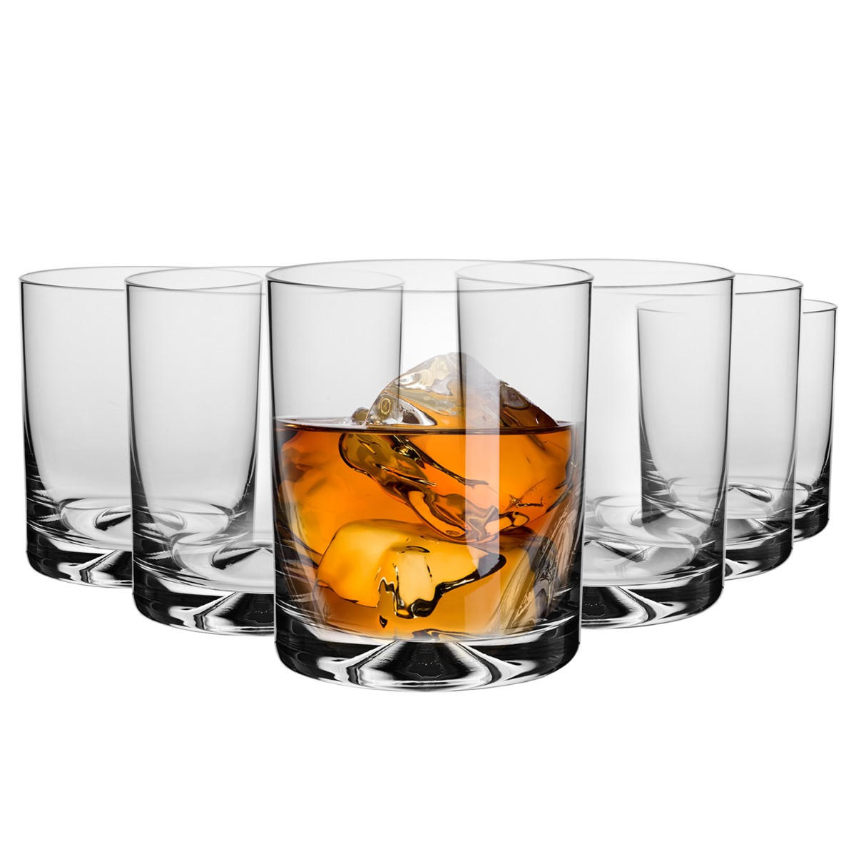 WHISKYGLÄSER 6er-Set 350 ML - Transparent, Glas (0.35L) - Krosno Glass