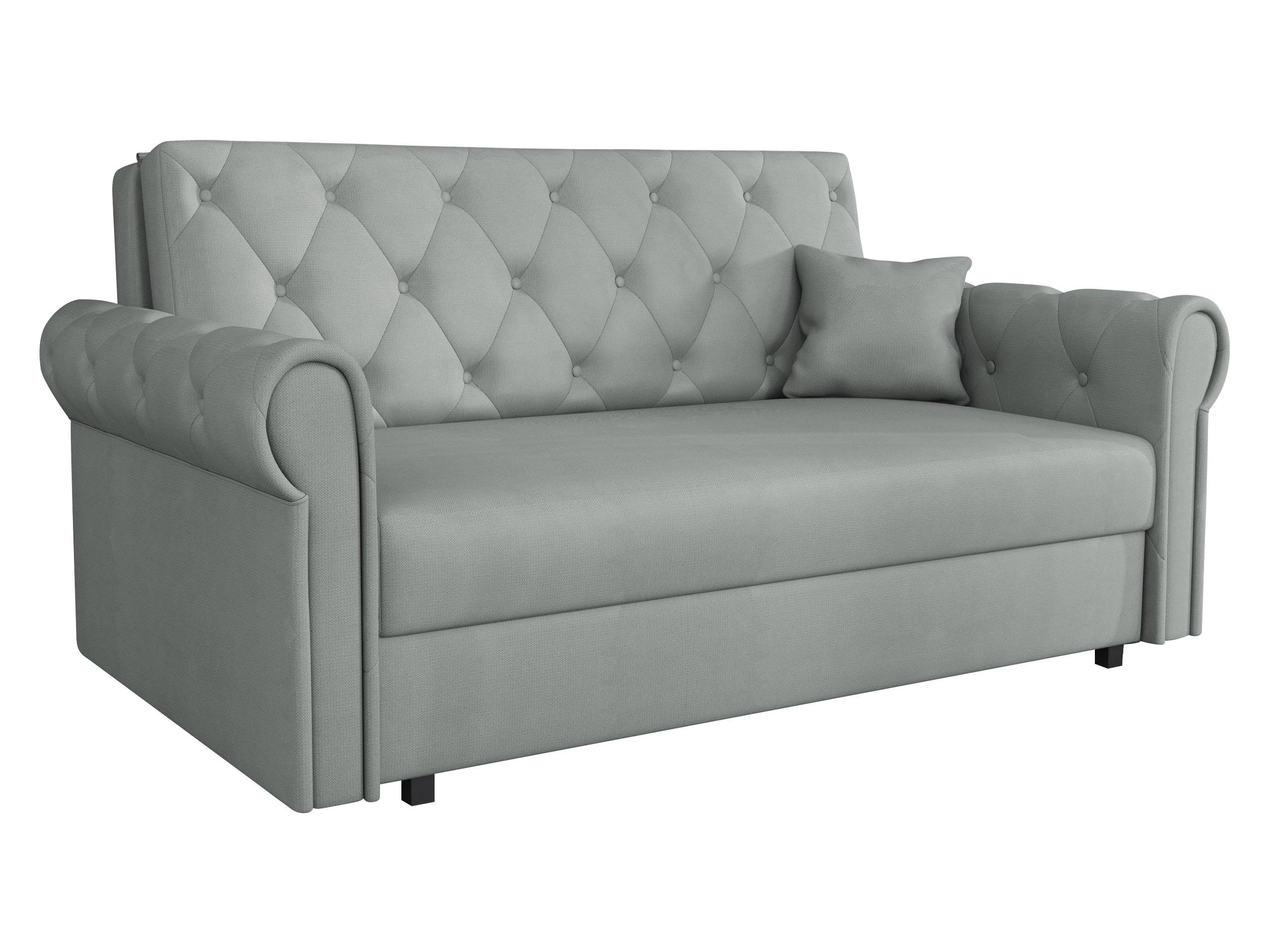 SCHLAFSOFA Viva Roma III - Schwarz/Grau, Holz/Textil (168/85/98cm) - MIRJAN24