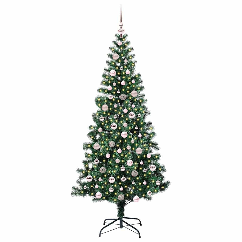 vidaXL Weihnachtsbaum Grün 210 cm