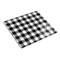 GLASPLATTE 60x52 cm Netto - Schwarz, Glas (60/0.4/52cm) - TULUP