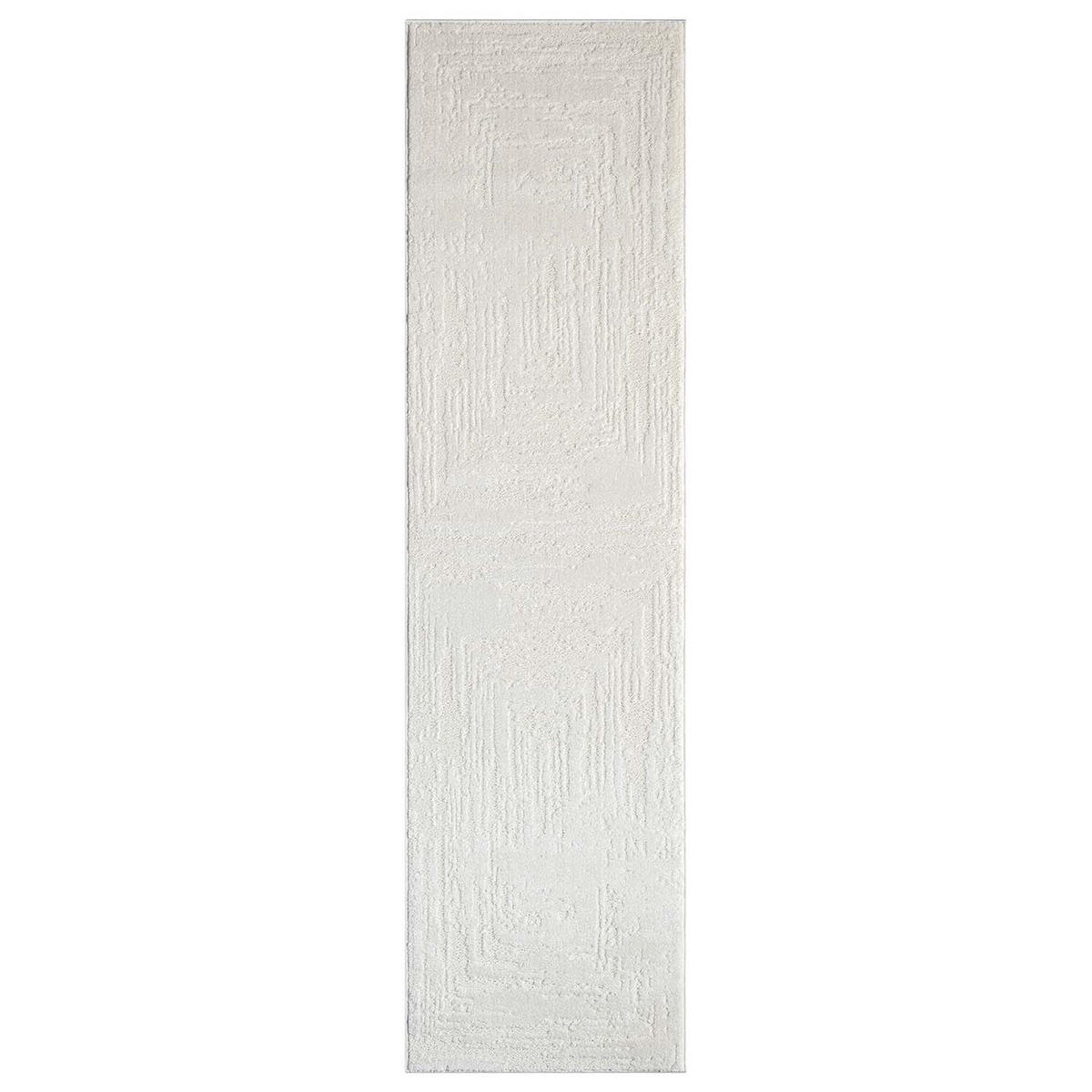 KURZFLOR-TEPPICH Flair 171 Creme 80x300 cm - Creme, Textil (80/300cm) - carpet city