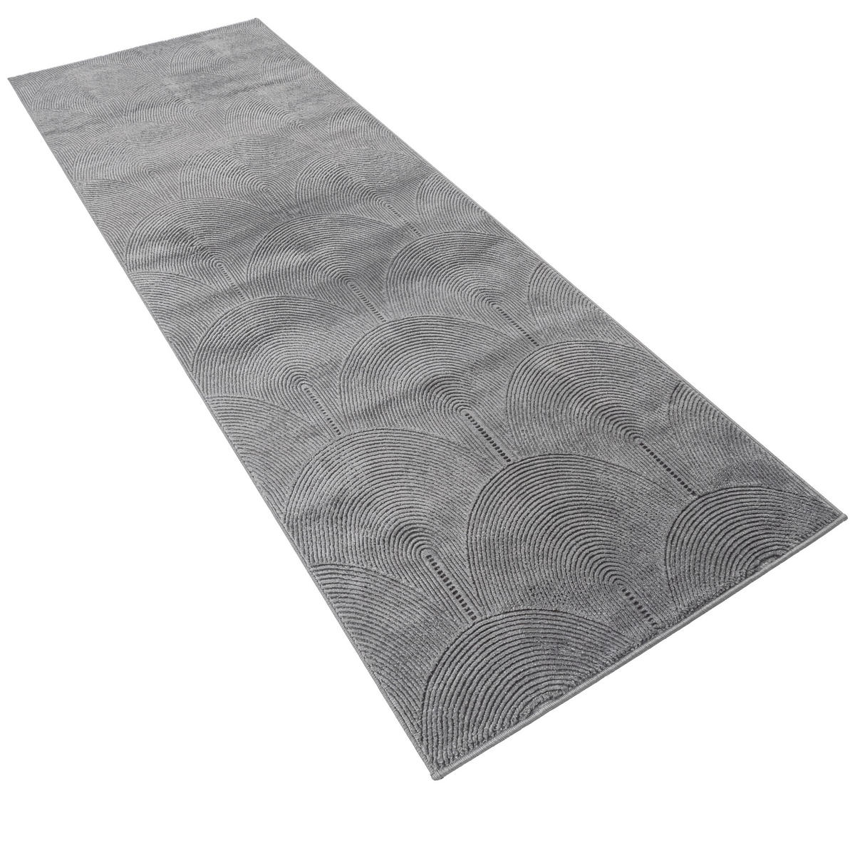 KURZFLORTEPPICH 80/150 cm Tinos 571 - Anthrazit, Textil (80/150cm) - Paco Home