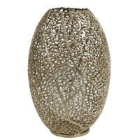 WINDLICHT Sinula Gold Ø33/51 cm - Goldfarben, Metall (33/51/33cm) - Light & Living