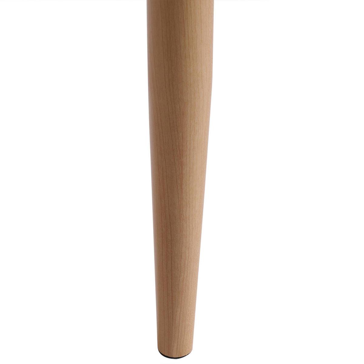 SCHREIBTISCH 130/50 cm Hellbraun Ratana - Hellbraun/Braun, Holzwerkstoff/Metall (50/130/83cm) - Beliani