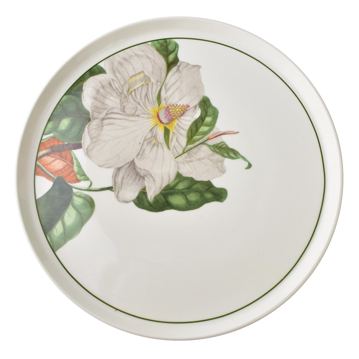 GESCHIRR-SET Lea Tree Weiß 18-tlg 26/21/15 cm Keramik - Weiß, Keramik (21/15/26cm) - Mondex