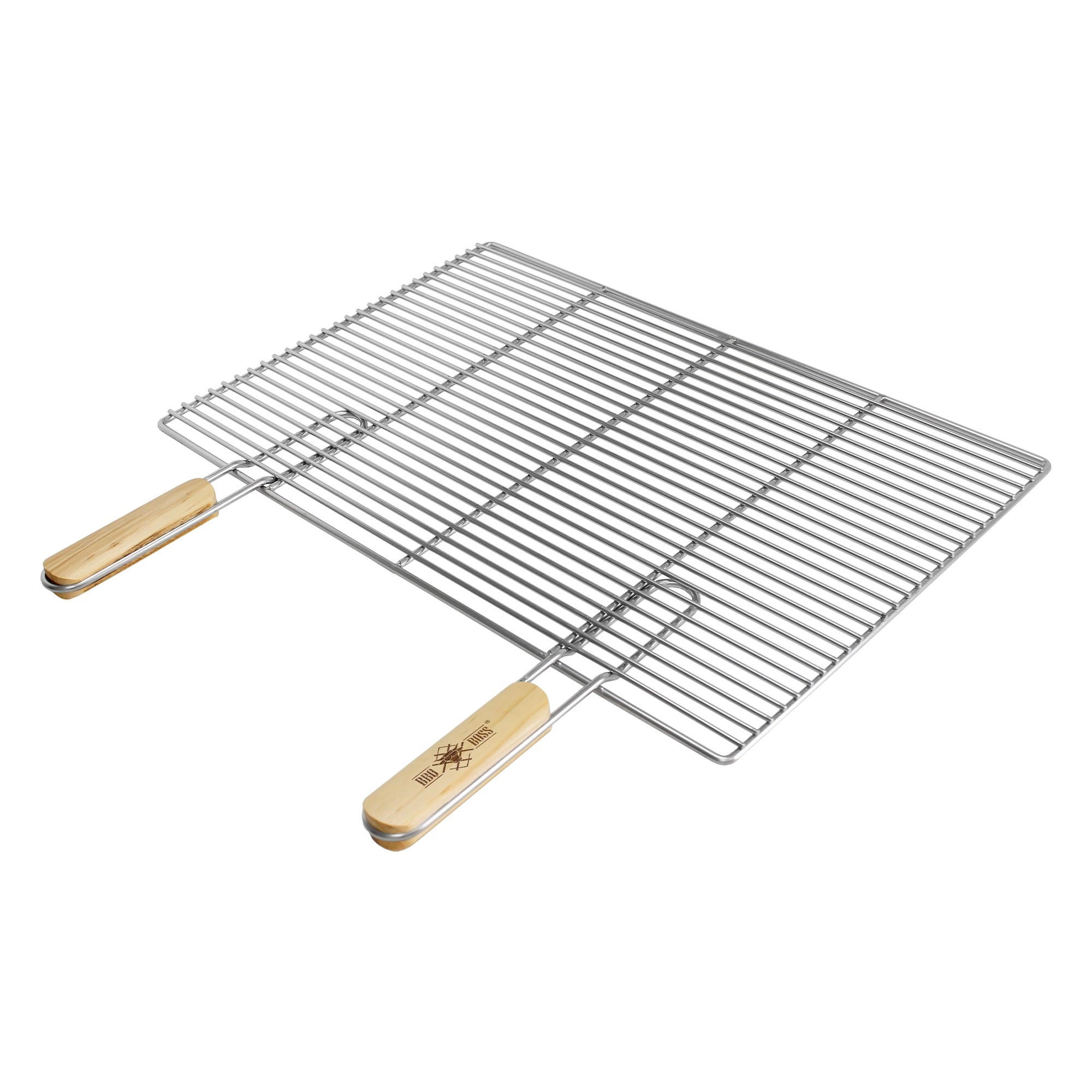 GRILLROST - Silberfarben, Metall (40/60cm) - BBQ Boss