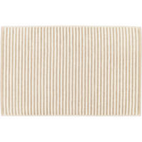 BADEMATTE TWO-TONE STRIPES 480 SAND - 33 - Beige, Textil (50/80cm) - Cawoe