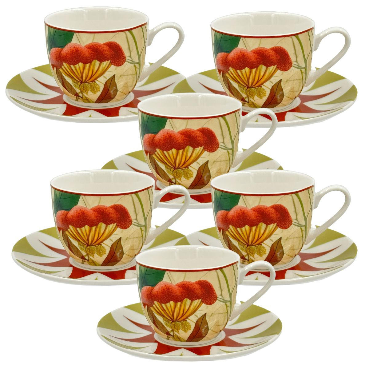 Rose & Tulipani Espressotassen Orange