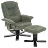 RELAXSESSEL CHARLY - Schwarz/Grün, Textil (76/87/61cm) - IDIMEX