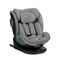 KINDERSITZ i-Drive i-Size hellgrau (40-150cm) Isofix Top Tether, Kopfstütze, SPS - Hellgrau, Kunststoff (44/60/50cm) - Kikka boo