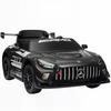 KINDER-ELEKTROAUTO Mercedes-AMG 12V mit Fernbedienung Musik Leuchte - Schwarz, Metall (115/66/44cm) - AIYAPLAY