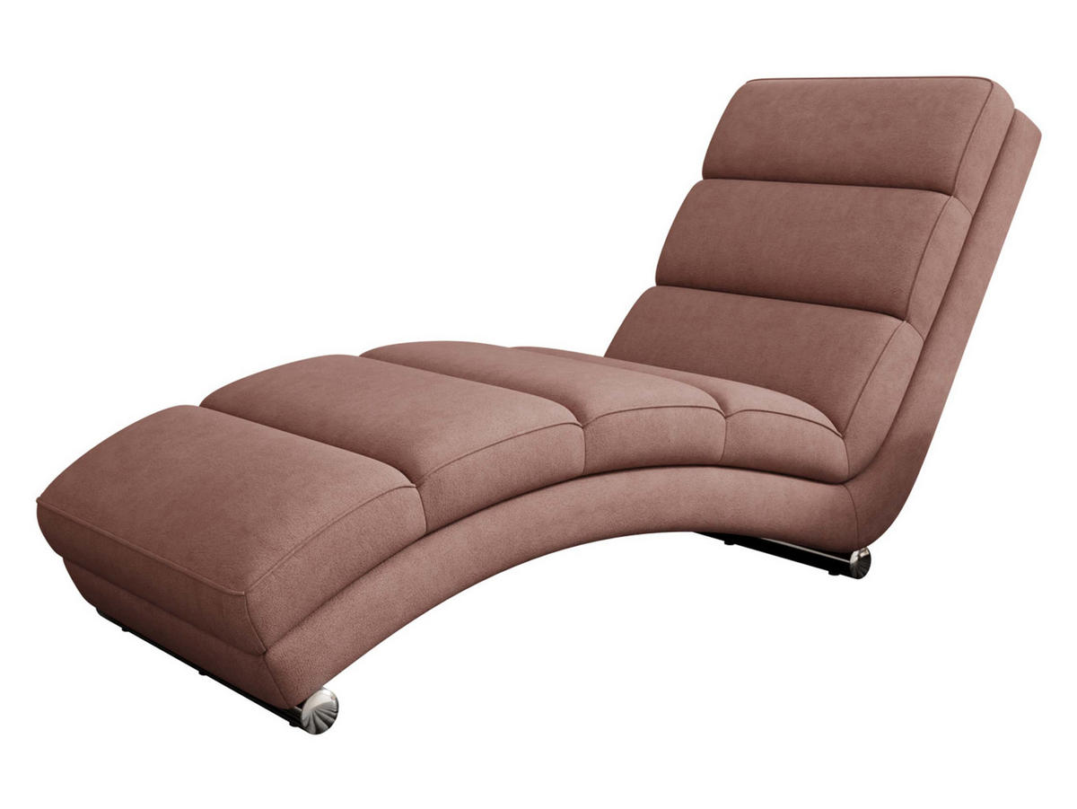 RELAXLIEGE Holiday - Chromfarben/Rosa, Holz (62/84/180cm) - MIRJAN24
