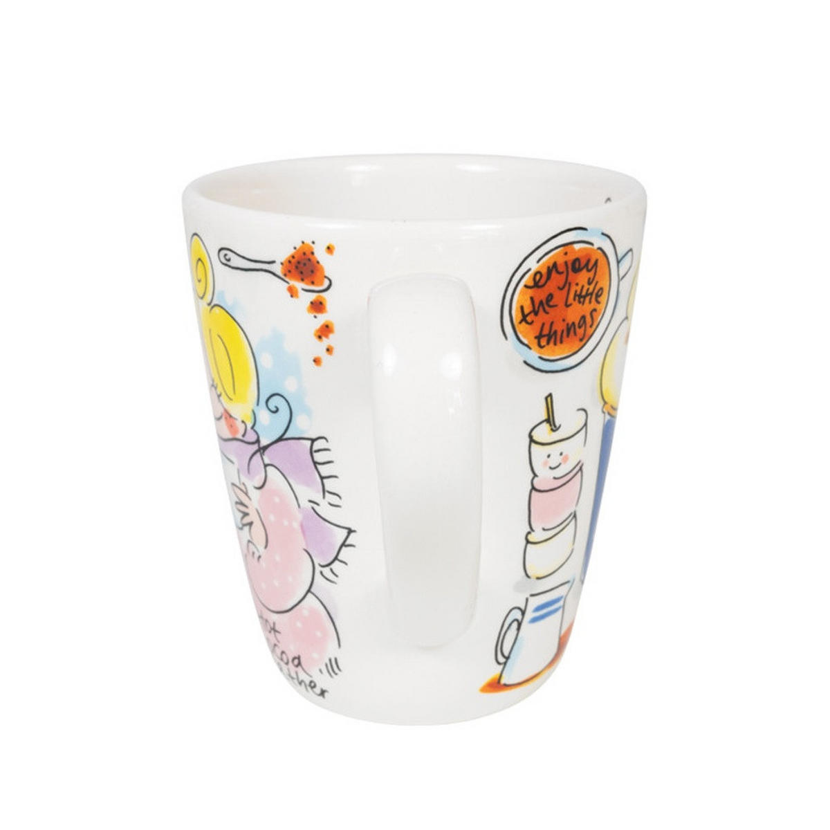BECHER Heiße Schokolade in Bunt - 350 ml - Multicolor, Keramik (0.35L) - Blond Amsterdam