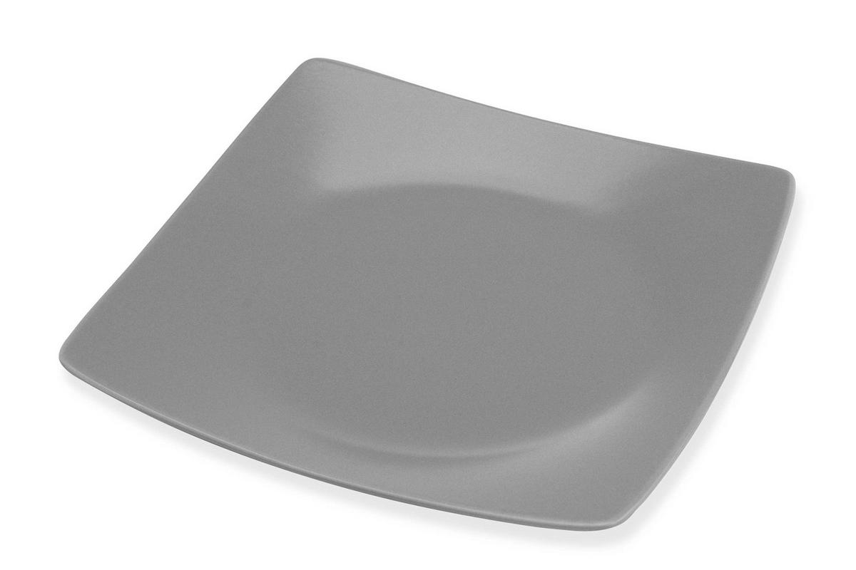 TAFELSERVICE EPIRI 6 Personen 18-tlg - Grau, Keramik (25/2/25cm) - KONSIMO®