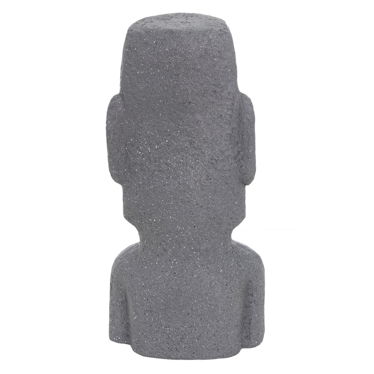 MOAI RAPA NUIL KOPF STATUE Grau 53,5 cm - Grau, Stein (19/53.5/26.5cm) - ECD-Germany