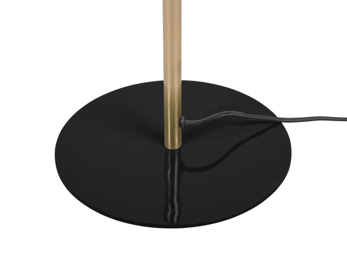STEHLEUCHTE Smart 26/26/164 cm - Schwarz, Metall (26/26/164cm) - Leitmotiv