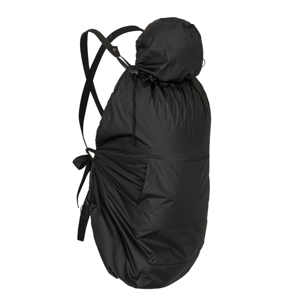 TRAGECOVER Regencover für Babytragen und Tragetücher - Schwarz, Textil (1/0.5/30cm) - Hoppediz