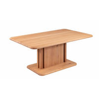 COUCHTISCH höhenverstellbar Conni 110x48x65 Massivholz Kernbuche - Kernbuche, Holz (110/65/65cm) - 58aufmkessel