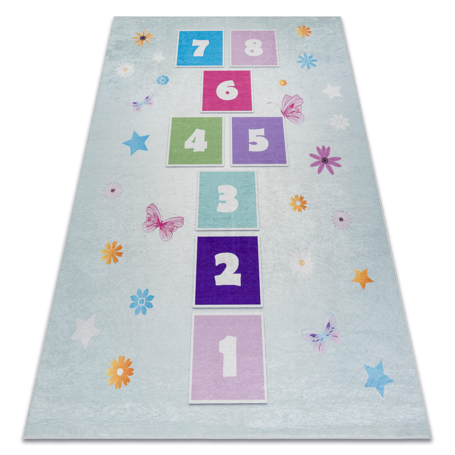 TEPPICH Bambino 80/150 cm - Pastellgrün, Textil (80/150cm) - rugsX