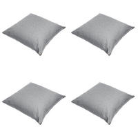 DEKORATIONSKISSEN Best deal - Grau - 60/60/10 cm - 4er-Set - Grau, Textil (60/60cm) - Madison