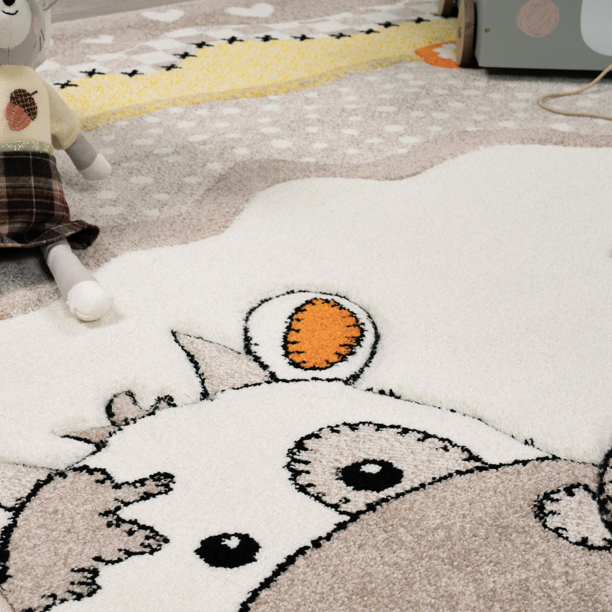 KINDERTEPPICH 200/290 cm Diamond 639 - Beige, Textil (200/290cm) - Paco Home