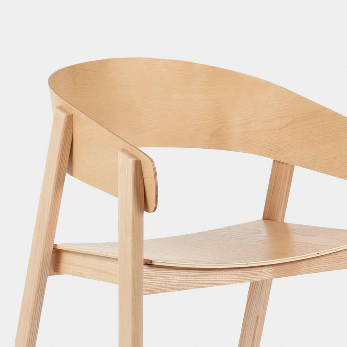 ESSZIMMERSTUHL Niha Natürlich 57 cm x 75 cm - Naturfarben, Holz (57/75/50cm)