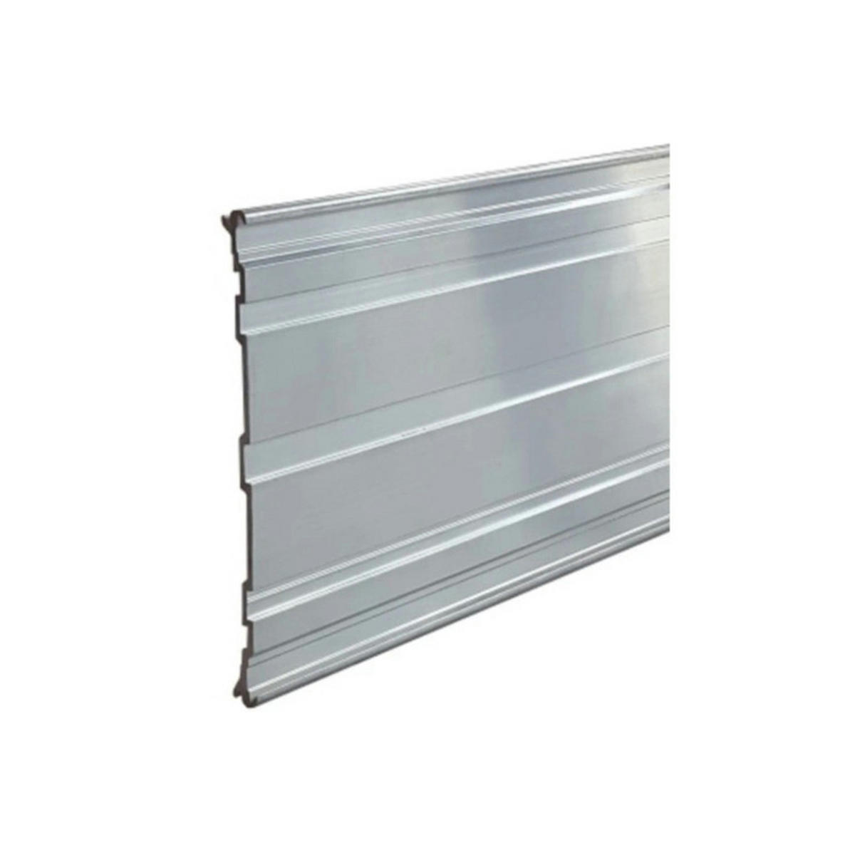 RASENKANTE Aluminium, verstärkt, 14 x 200 cm - Alufarben, Metall (14/14/1cm) - Green-Split