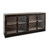 SIDEBOARD Mango 180x40x90 braun lackiert HEAVY INDUSTRY #252 - Braun, Holz (180/90/40cm) - Massivmoebel24
