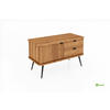 KOMMODE niedrig LINA - Wildeiche, Holz (97/57/46cm) - byoak