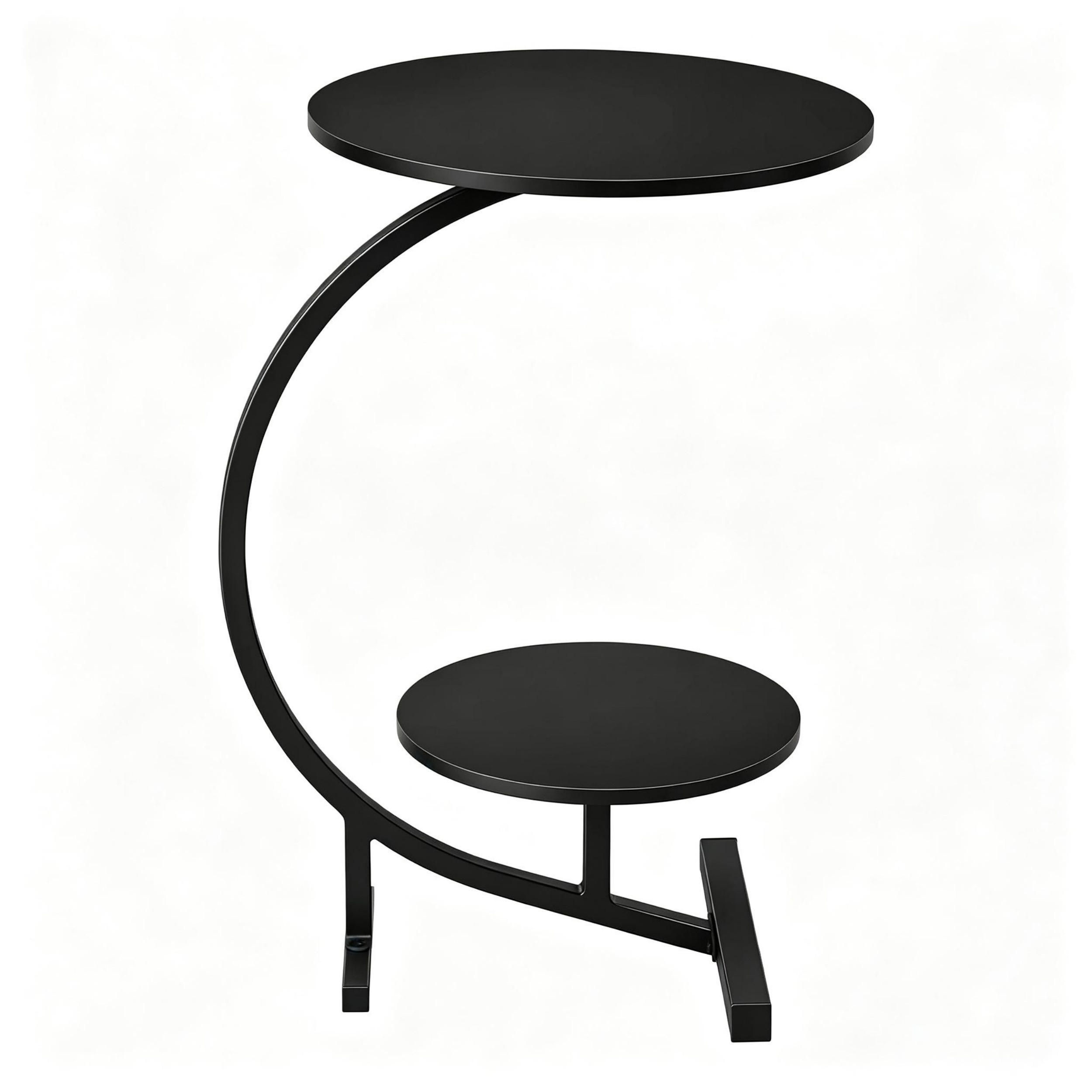 XXXLutz Beistelltisch Schwarz 30x66x31 cm