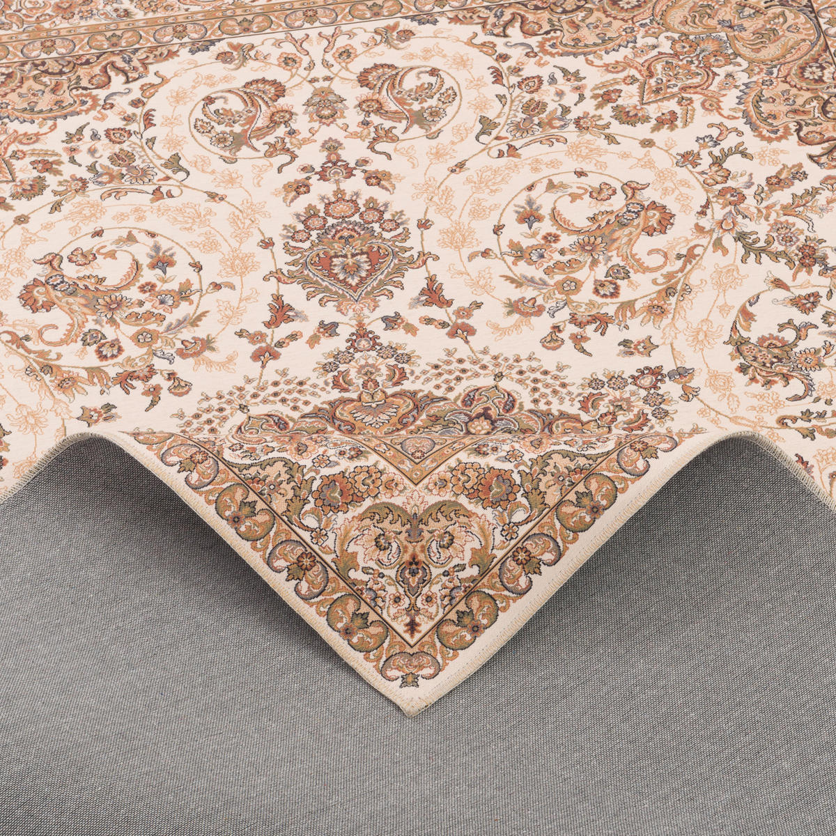 LUXUS ORIENT TEPPICH PRIMUS KESHAN - Beige, Textil (120/160cm) - Pergamon