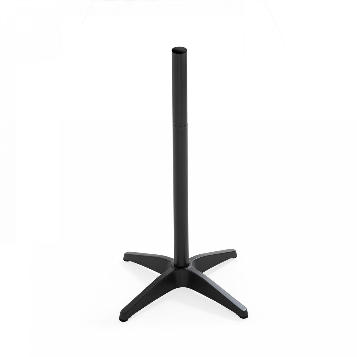 TISCHBEIN, Grau - Grau, Metall (65/110/65cm) - Oviala
